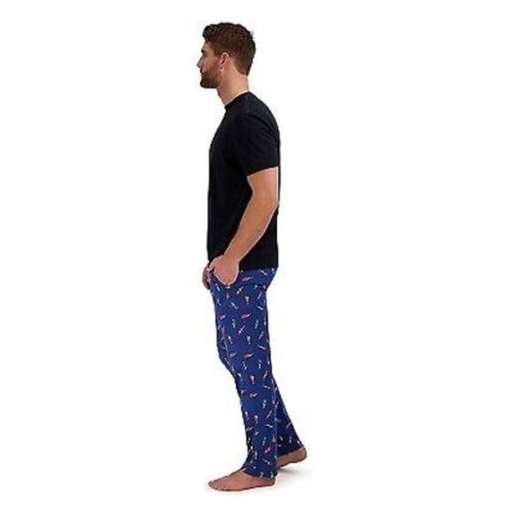 Hanes Premium - Mens Medium Pajama Set Blue NWT - Picture 4 of 4